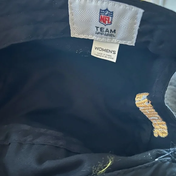 Green Bay Packers Embroidered Cadet Bling Hat Womens Adjustable Strap Cap - Picture 2 of 4